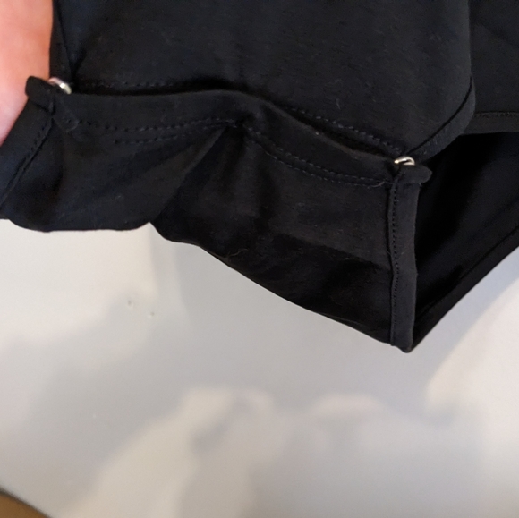 Eden & Ivy black plus size bodysuit ruffle sleeves. Nwt - Picture 3 of 15